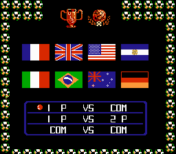 Ultimate League Soccer screenshot 4 for NES